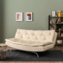 3-Seat Sofa-Bed Rivo - Cream Cream