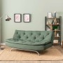 3-Seat Sofa-Bed Rivo - Green Green