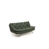 3-Seat Sofa-Bed Rivo - Green Green