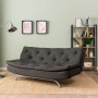 3-Seat Sofa-Bed Rivo - Dark Grey Dark Grey