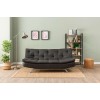 3-Seat Sofa-Bed Rivo - Dark Grey Dark Grey