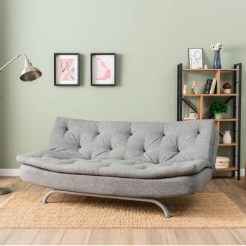 3-Seat Sofa-Bed Rivo - Light Grey Light Grey