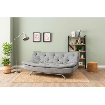 3-Seat Sofa-Bed Rivo - Light Grey Light Grey