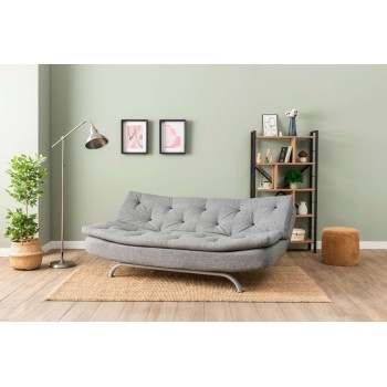 3-Seat Sofa-Bed Rivo - Light Grey Light Grey