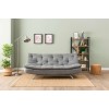 3-Seat Sofa-Bed Rivo - Light Grey Light Grey