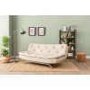 3-Seat Sofa-Bed Rivo - Beige Beige