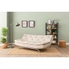 3-Seat Sofa-Bed Rivo - Beige Beige