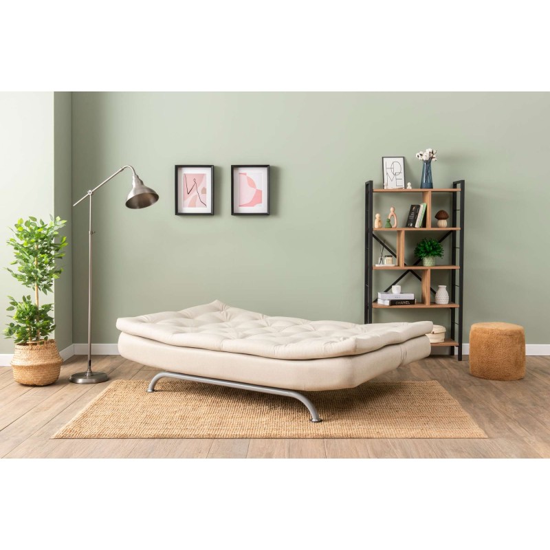 3-Seat Sofa-Bed Rivo - Beige Beige