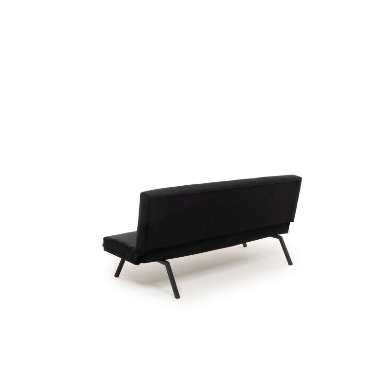 3-Seat Sofa-Bed Zola - Black Black