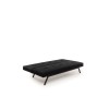 3-Seat Sofa-Bed Zola - Black Black
