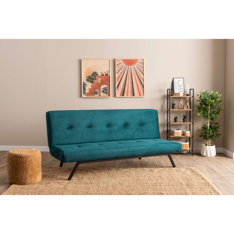 3-Seat Sofa-Bed Zola - Petrol Green Petrol Green
