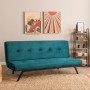 3-Seat Sofa-Bed Zola - Petrol Green Petrol Green