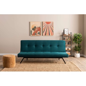 3-Seat Sofa-Bed Zola - Petrol Green Petrol Green