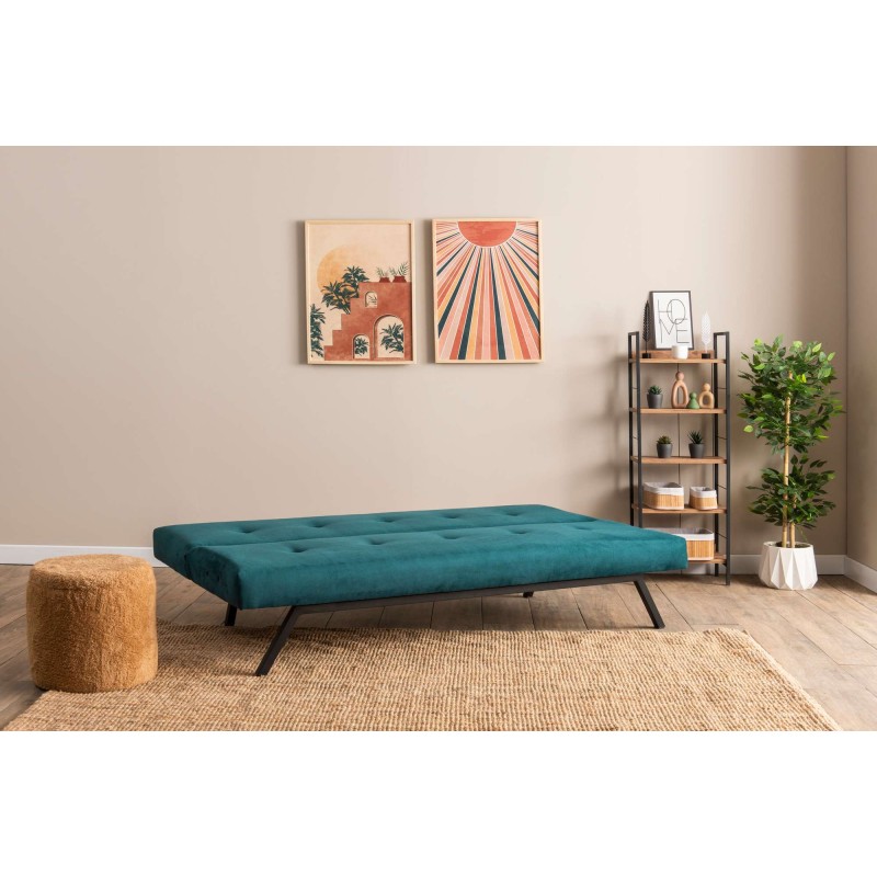 3-Seat Sofa-Bed Zola - Petrol Green Petrol Green
