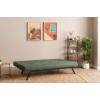 3-Seat Sofa-Bed Zola - Green Green