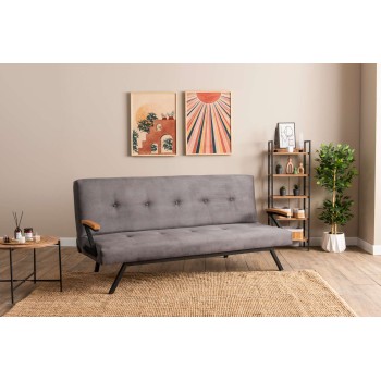 3-Seat Sofa-Bed Zven - Grey Grey