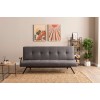 3-Seat Sofa-Bed Zven - Grey Grey