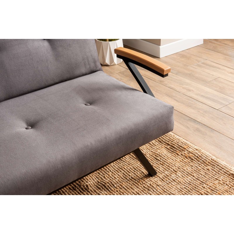 3-Seat Sofa-Bed Zven - Grey Grey