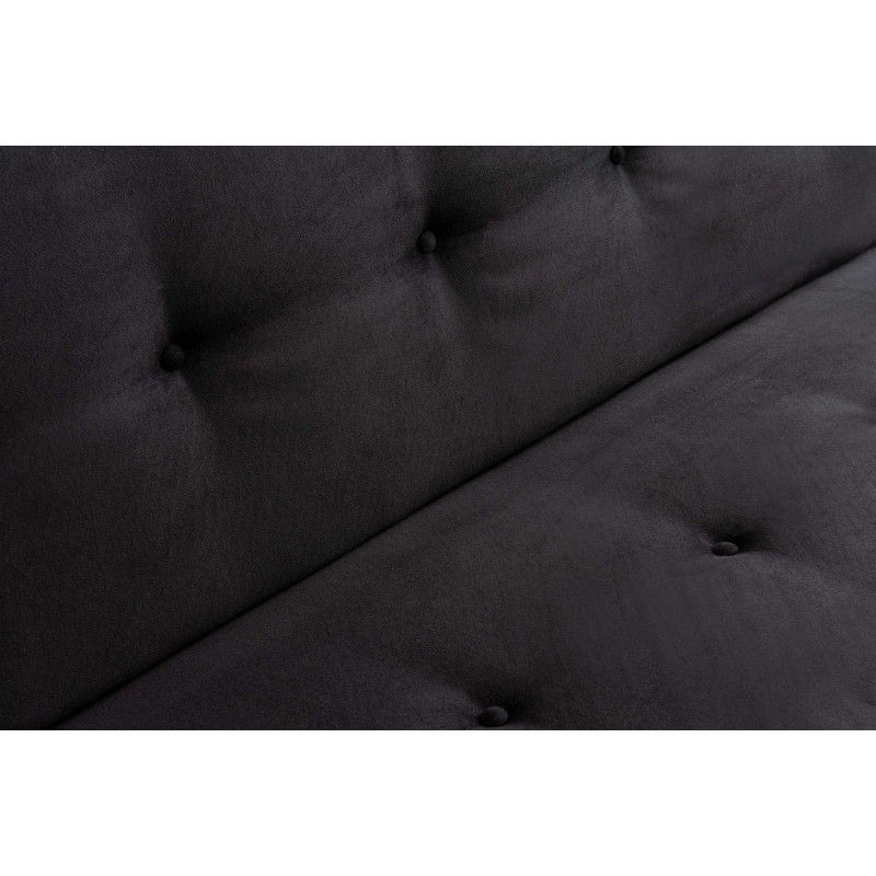 3-Seat Sofa-Bed Zven - Black Black