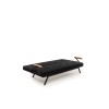 3-Seat Sofa-Bed Zven - Black Black