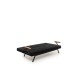 3-Seat Sofa-Bed Zven - Black Black 3-Seat Sofa-Bed Zven - Black Black