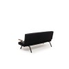 3-Seat Sofa-Bed Zven - Black Black