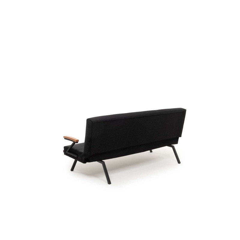 3-Seat Sofa-Bed Zven - Black Black