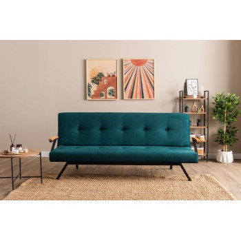 3-Seat Sofa-Bed Zven - Petrol Green Petrol Green