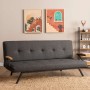 3-Seat Sofa-Bed Zven - Dark Grey Dark Grey