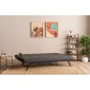 3-Seat Sofa-Bed Zven - Dark Grey Dark Grey