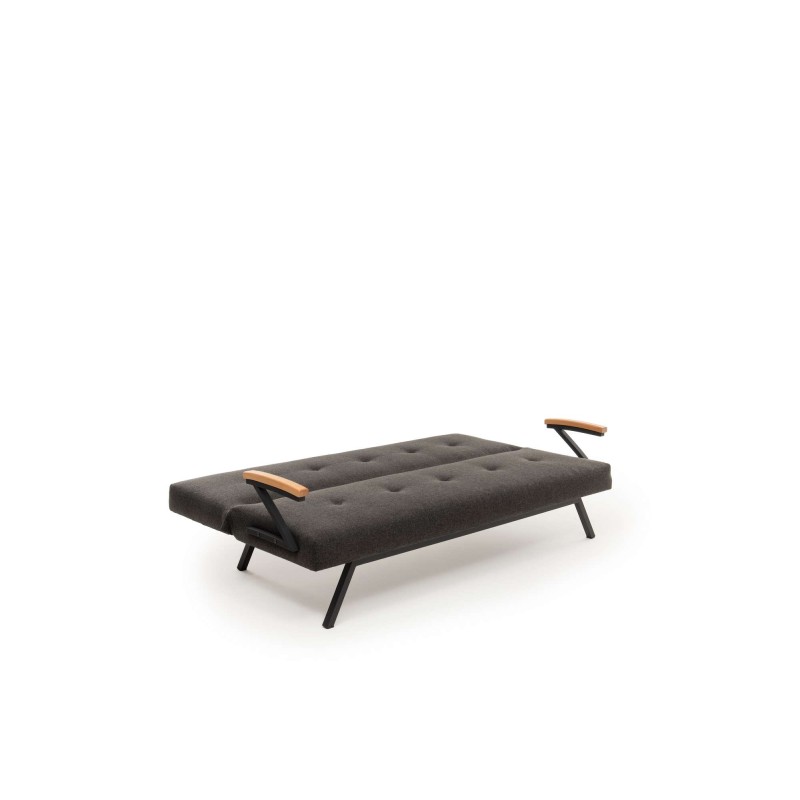 3-Seat Sofa-Bed Zven - Dark Grey Dark Grey