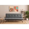 3-Seat Sofa-Bed Zven - Light Grey Light Grey
