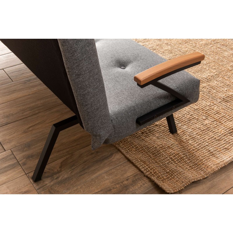 3-Seat Sofa-Bed Zven - Light Grey Light Grey