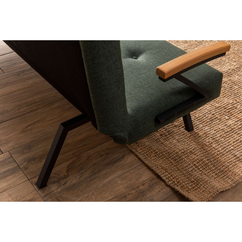 3-Seat Sofa-Bed Zven - Green Green