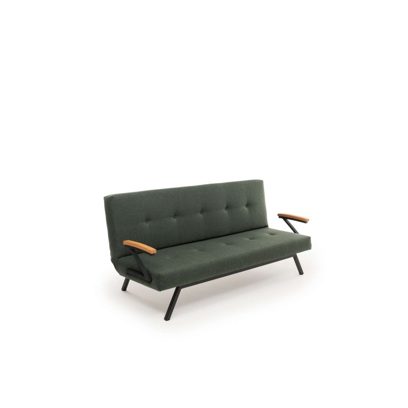 3-Seat Sofa-Bed Zven - Green Green