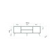 TV Stand Truva - 728 Sonoma Oak
