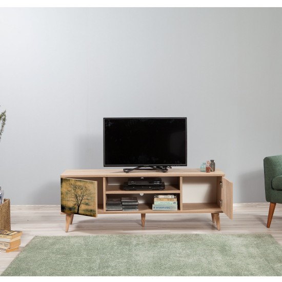 TV Stand Truva - 729 Sonoma Oak TV Stand Truva - 729 Sonoma Oak