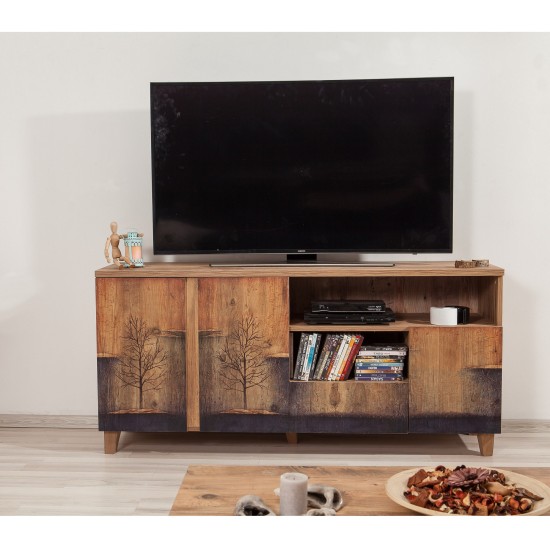 TV Stand Marina Mila - 753 Atlantic Pine