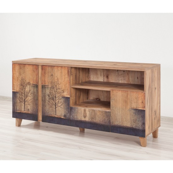 TV Stand Marina Mila - 753 Atlantic Pine