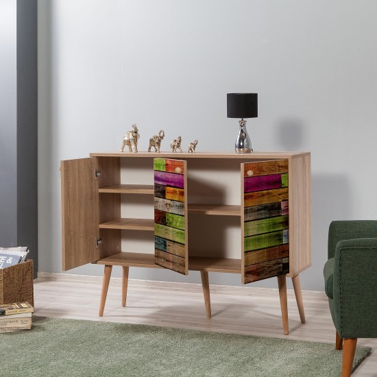 Console Mega - 726 Sonoma Oak Console Mega - 726 Sonoma Oak