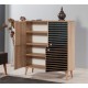 Multi Purpose Cabinet Multilux-222 Sonoma Oak