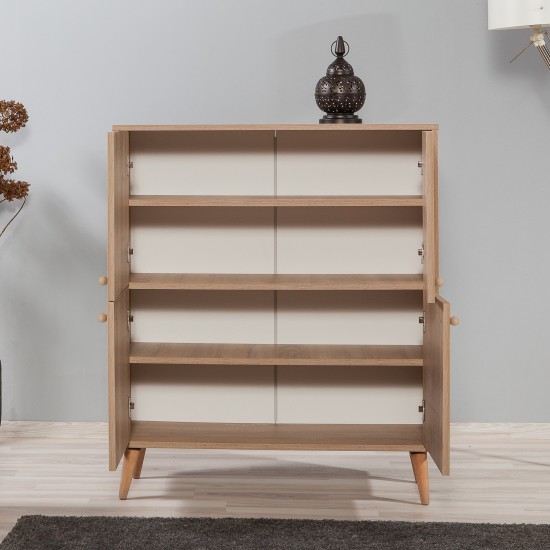 Multi Purpose Cabinet Multilux-222 Sonoma Oak