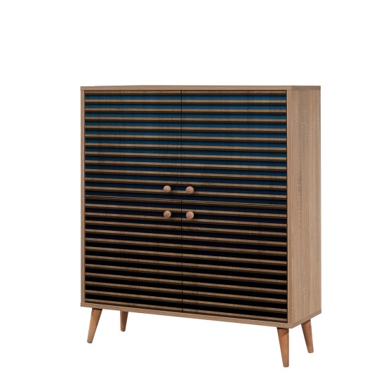 Multi Purpose Cabinet Multilux-222 Sonoma Oak