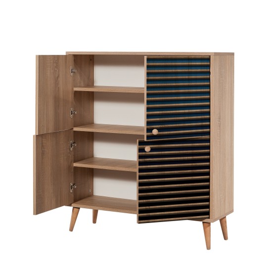 Multi Purpose Cabinet Multilux-222 Sonoma Oak