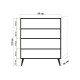 Multi Purpose Cabinet Multilux-732 Sonoma Oak