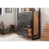 Study Room Furniture Set COSMO-TKM.10 Atlantic Pine
Black