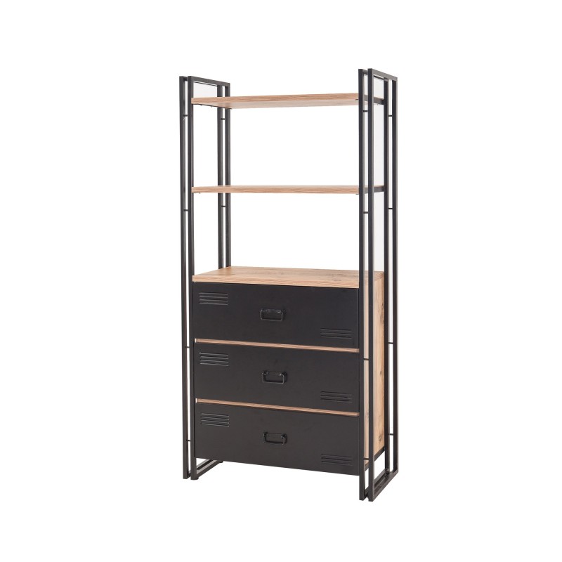 Study Room Furniture Set COSMO-TKM.10 Atlantic Pine
Black