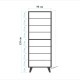 Shoe Cabinet Filinta-731 Sonoma Oak