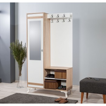 Hall Stand İnci-200 Sonoma Oak