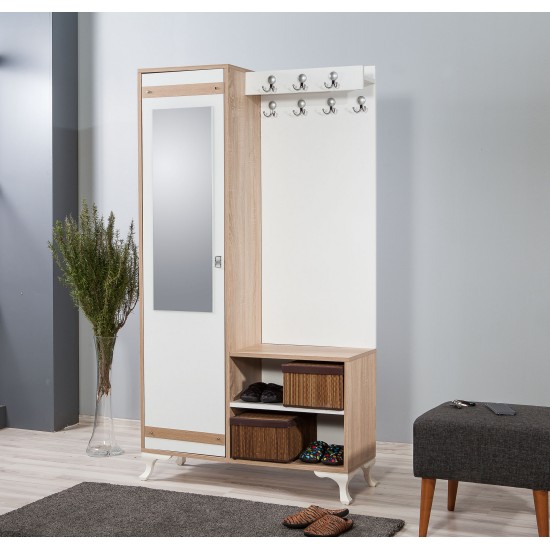Hall Stand İnci-200 Sonoma Oak